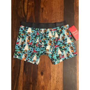 Shinesty Men’s Underwear – Size Large – Blue – Halloween – Ball Hammock Pouch